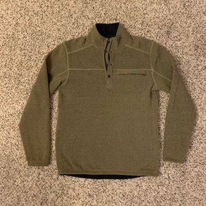 Men’s Quarter button up Pullover